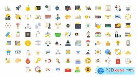 100 Crypto Currency Icons 33160216