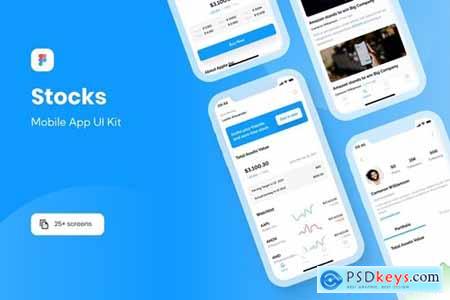 Invesiana - Stocks App UI Kit