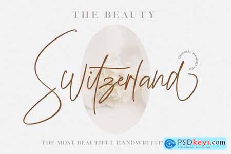 Beauty Switzerland Wedding Font