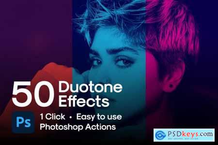 50 Duotone Photoshop Actions 6234691