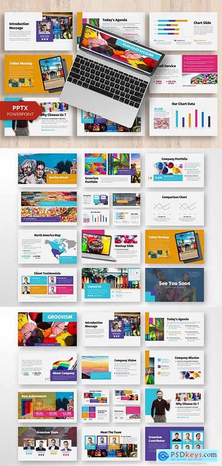 Groovism - Business Powerpoint Template