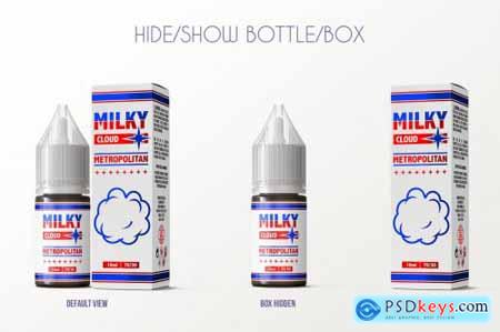 eLiquid Bottle Mockup v 10ml-C Plus 6029751