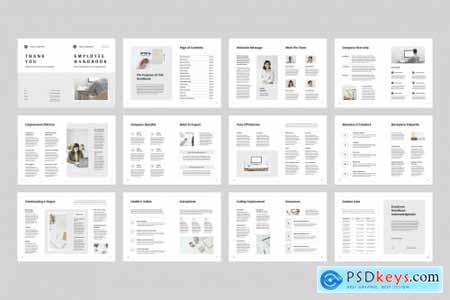 Employee Handbook - MS Word & Indesign