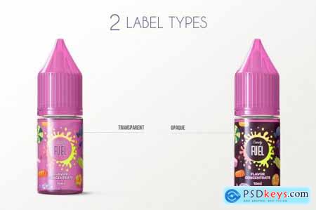 eLiquid Bottle Mockup v 10ml-C Plus 6029751