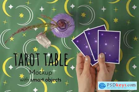 Tarot Cards Reading Cloth Mockups 6000399