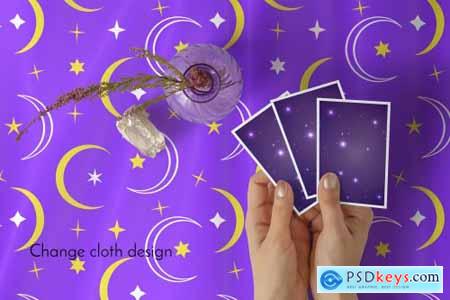 Tarot Cards Reading Cloth Mockups 6000399