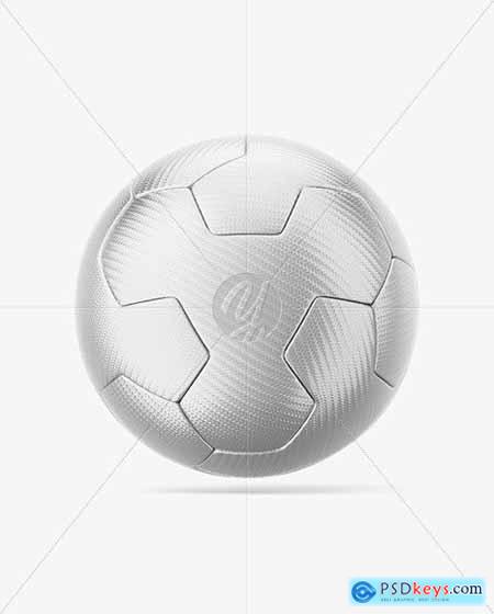 Metallic Soccer Ball Mockup 86503