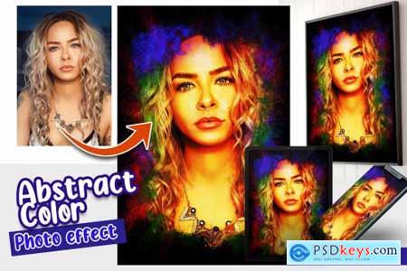 Abstract Color Photo Template 6332286