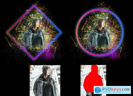 Modern Painting Photoshop Action 5383121