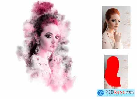 Watercolor Painting Photoshop Action 5836681