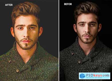 Painting Photoshop Action 5851862