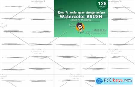 Watercolor Brush Bundle 5754878