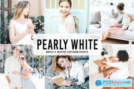 Pearly White Mobile & Desktop Lightroom Presets