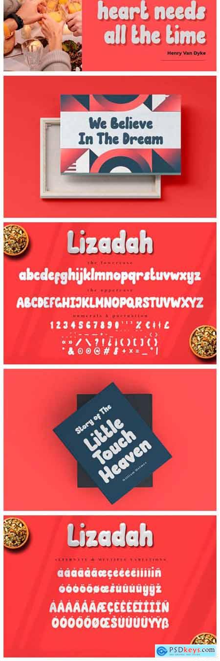 Lizadah Font
