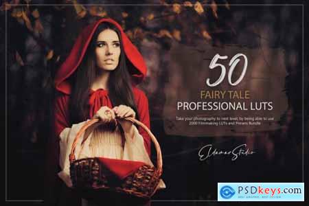 50 Fairy Tale LUTs and Presets Pack