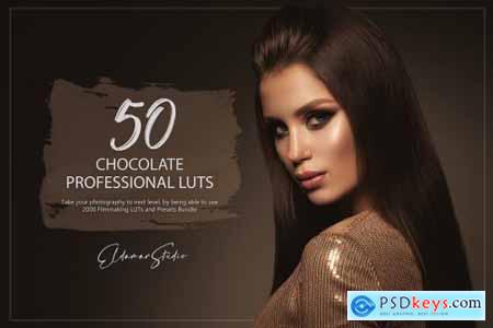 50 Chocolate LUTs and Presets Pack
