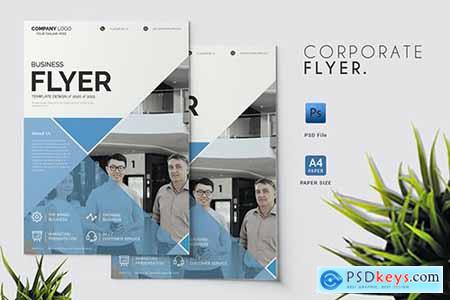 Business & Company - Flyer Template 43NQTVB
