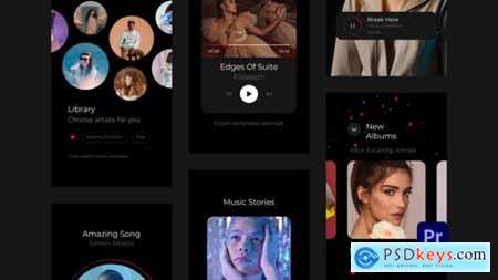 Podcast Music Instagram Stories for Premiere Pro 33239288