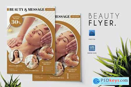 Beauty & Massage - Flyer Template