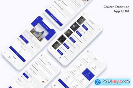 Church Donation App UI Kit