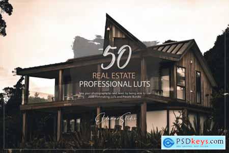 50 Real Estate LUTs and Presets Pack