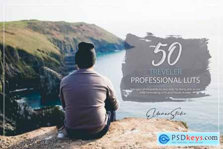 50 Traveler LUTs and Presets Pack