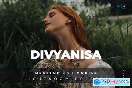 Divyanisa Desktop and Mobile Lightroom Preset