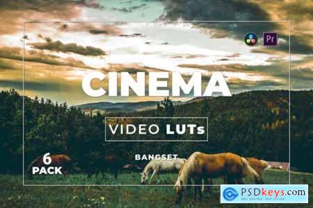 Bangset Cinema Pack 6 Video LUTs