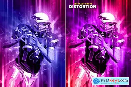 Abstract Shape Distortion Effect 32764168
