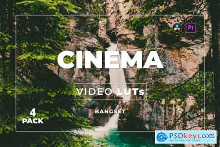 Bangset Cinema Pack 4 Video LUTs