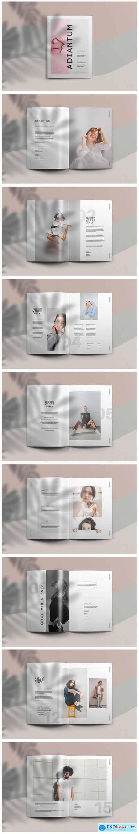 Adiantum - Magazine Template 15496099