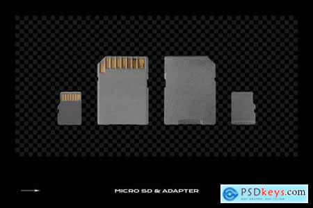 Memory Card Mockup Template SD 6178260