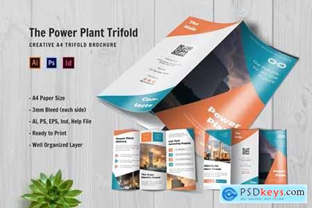 Power Plant Trifold Brochure