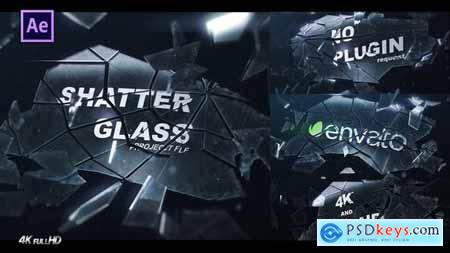Shatter Glass Logo Intro 32866569