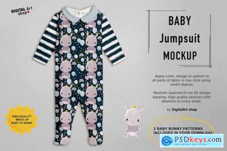 Baby Jumpsuit Mock Up 6304759