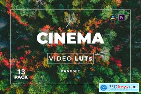 Bangset Cinema Pack 13 Video LUTs