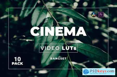 Bangset Cinema Pack 10 Video LUTs