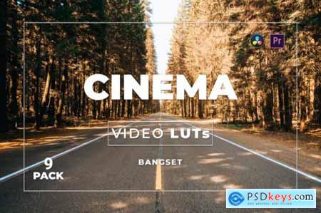 Bangset Cinema Pack 9 Video LUTs