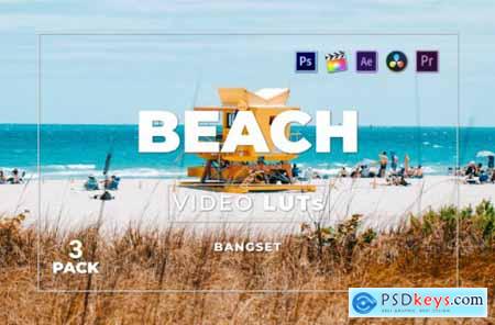 Bangset Beach Pack 3 Video LUTs