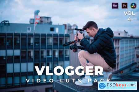 Vlogger Pack Video LUTs Vol.4