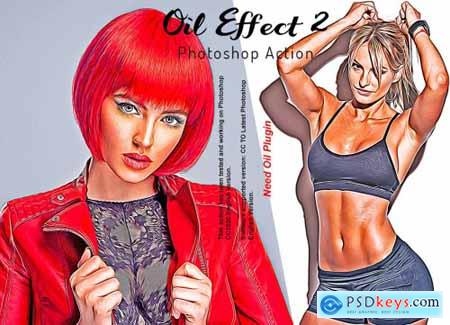 Oil Effect 2 Photoshop Action 6383705