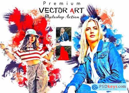 Premium Vector Art PS Action 6383781