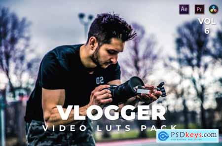 Vlogger Pack Video LUTs Vol.6