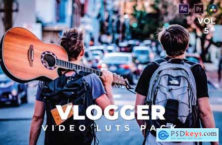 Vlogger Pack Video LUTs Vol.5