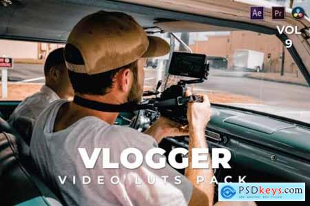 Vlogger Pack Video LUTs Vol.9