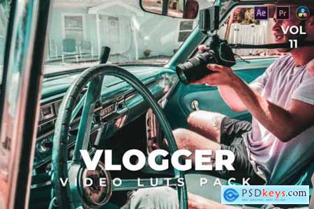 Vlogger Pack Video LUTs Vol.11