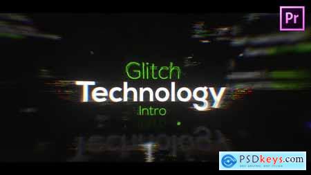Glitch Titles and Logo for Premiere Pro 33313007