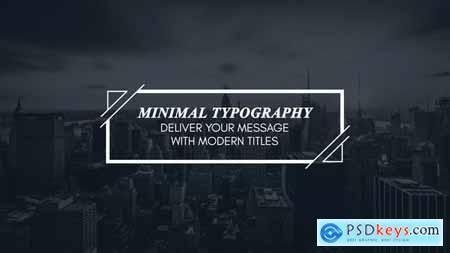 Minimal Motion Typography for Premiere Pro 23759620