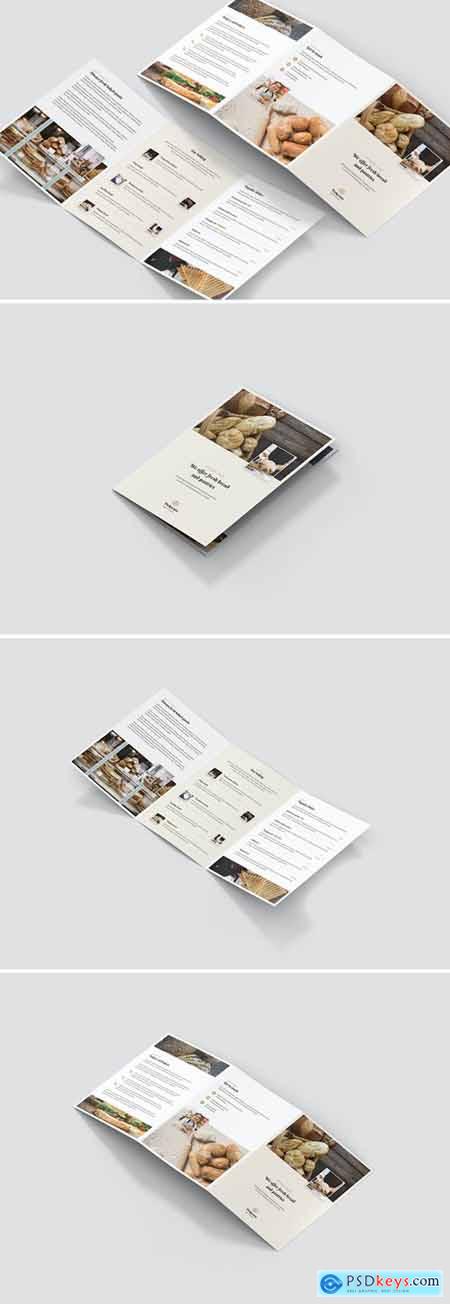 Brochure  Bakery Tri-Fold A5