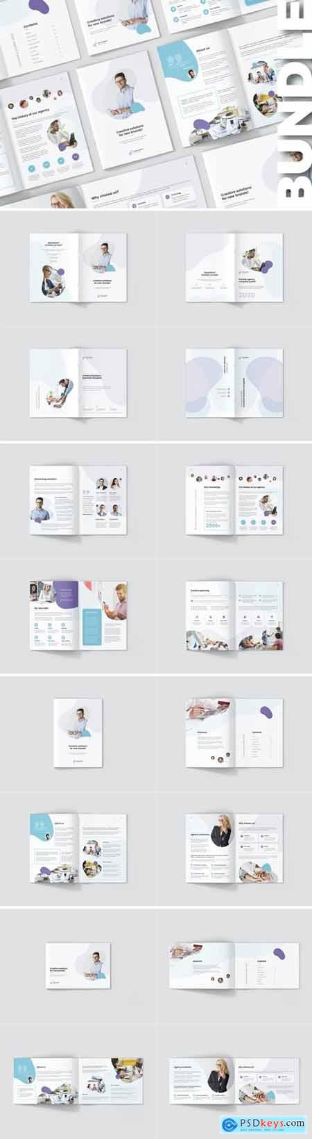 StartUp Agency  Company Profile Bundle 3 in 1
